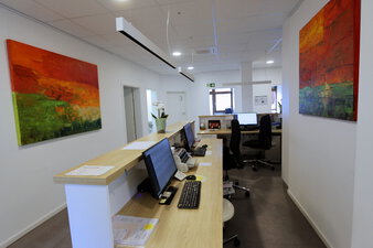 Blick in die Neckartalpraxis