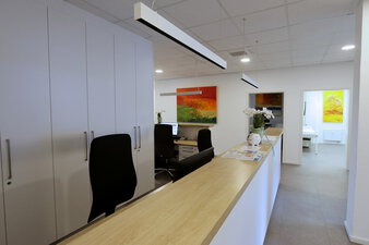 Blick in die Neckartalpraxis